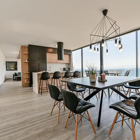 Deluxe Penthouse Rova With Private Jacuzzi And Sea View 招待所 5*